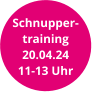 Schnupper- training 20.04.24 11-13 Uhr